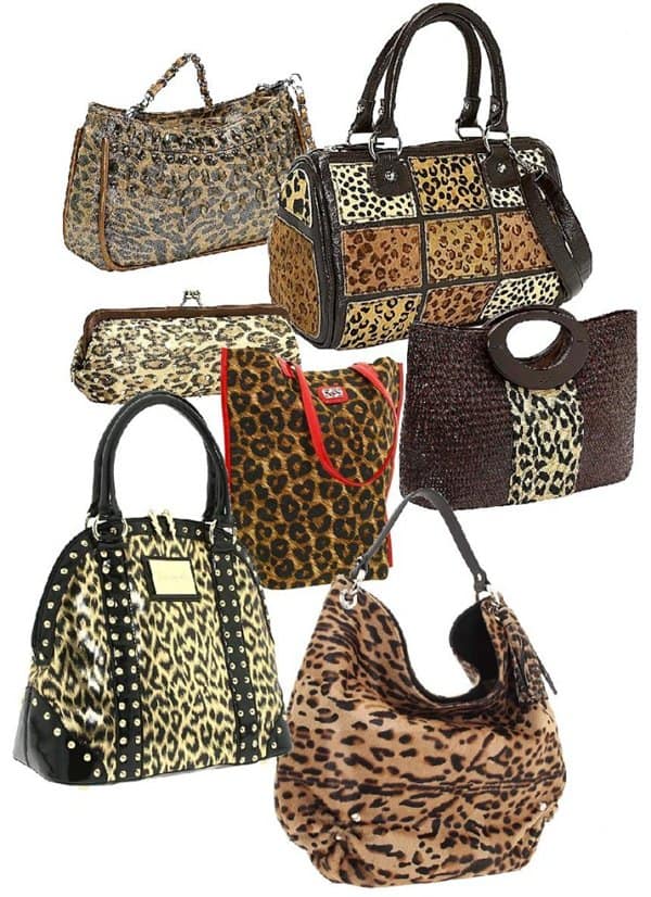 Chic Animal Print and Leopard-Printed Handbags