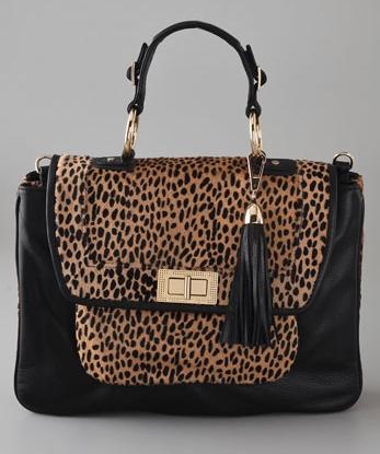 Rebecca Minkoff Cheetah Haircalf Covet Bag