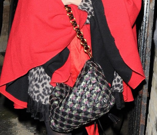 Sienna Miller's Marc Jacobs Robert Jennifer shoulder bag