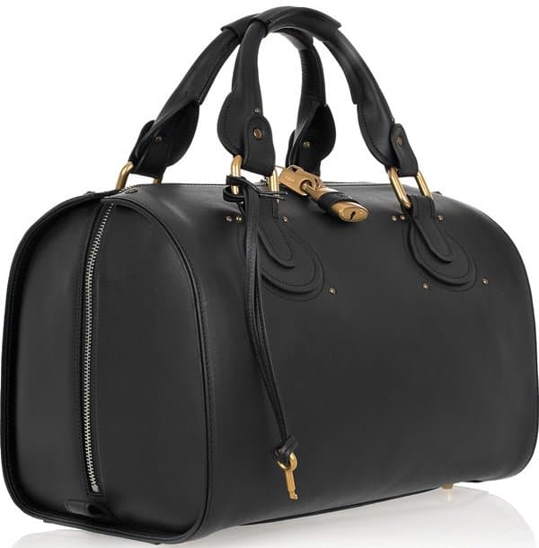 Chloé Aurore Leather Duffle Bag