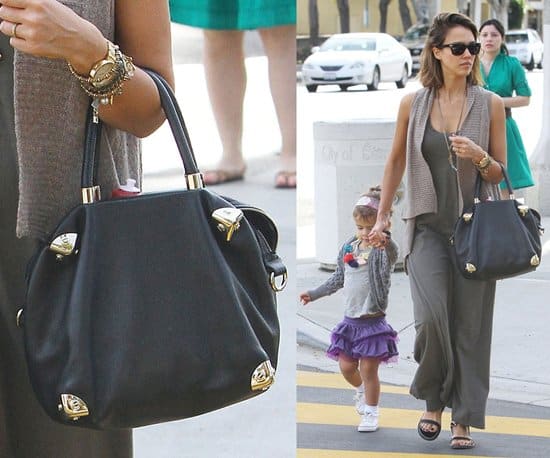 Jessica Alba and Honor Marie out and about in Beverly Hills, January 15, 2011