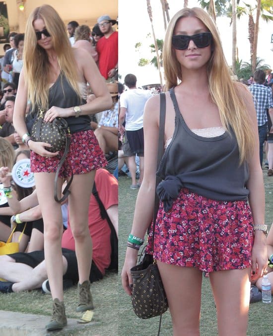Whitney Port during Day 3 of the Coachella Valley Music & Arts Festival 2011