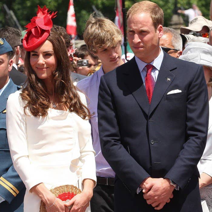 Kate Middleton, the Duchess of Cambridge, attends a citizenship ceremony held at the Canadian Museum of Civilization in Ottawa on July 1, 2011