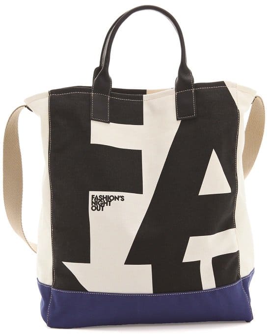 Fashion's Night Out Canvas Tote