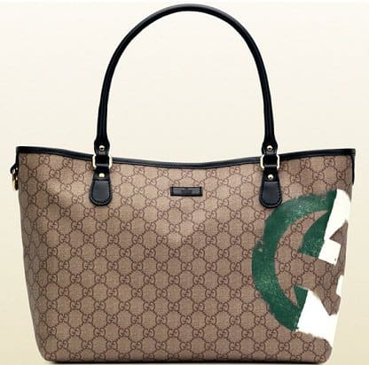 Gucci Italy GG Flag Collection Tote