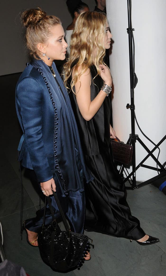 Mary-Kate Olsen and Ashley Olsen at WSJ Magazine's Innovator of the Year Awards at the Museum of Modern Art in New York City on October 18, 2012