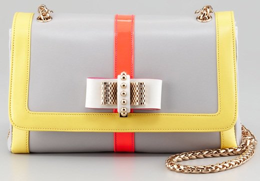 Christian Louboutin Sweet Charity Shoulder Bag in Fluorescent
