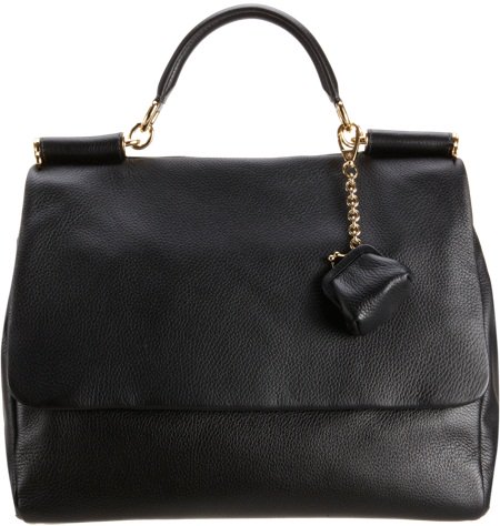 Dolce & Gabbana Soft Miss Sicily Bag in Black