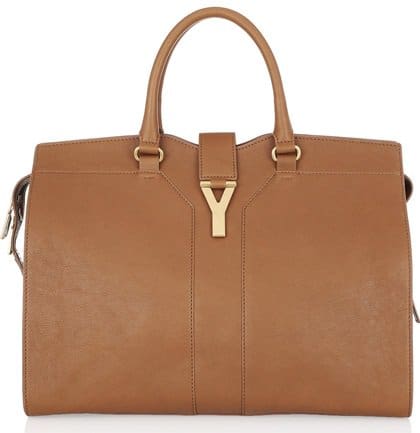 Yves Saint Laurent "Cabas Chyc" Large Leather Tote