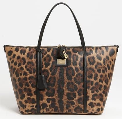 Dolce & Gabbana "Miss Escape" Tote in Leopard