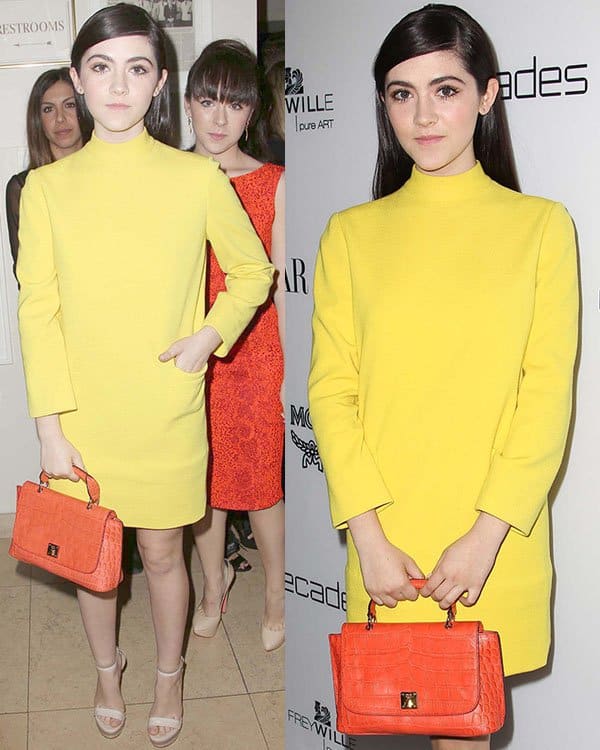 Isabelle Fuhrman attends the Harper's BAZAAR celebration of the launch of Bravo TV's "The Dukes of Melrose"