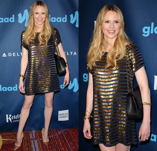 Rosie Pope at the 24th Annual GLAAD Media Awards held at New York Marriott Marquis in NYC on March 16, 2013
