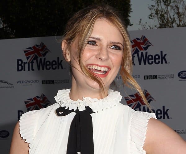 Mischa Barton at the A Salute to Old Hollywood Party to celebrate the launch of BritWeek 2013 in Los Angeles on April 23, 2013