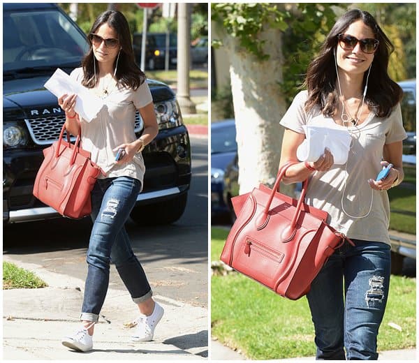 Jordana Brewster spotted going to an acting class in Los Angeles on June 13, 2013