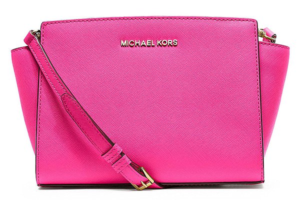 MICHAEL Michael Kors Selma Messenger Bag Pink