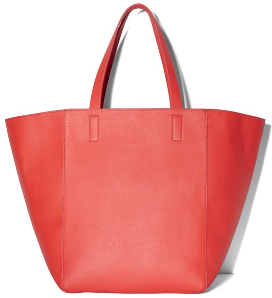 Vince Camuto 'Coco' Tote in Fiery Coral