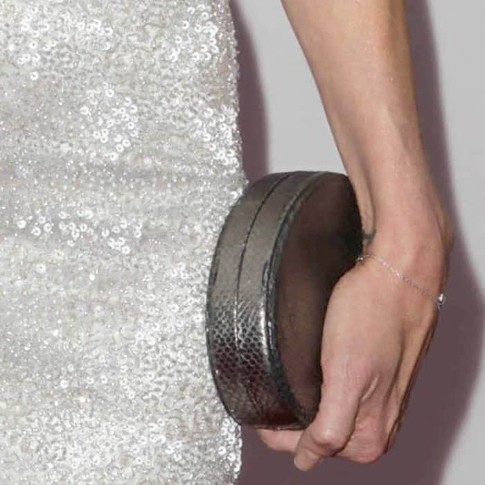 Mary-Louise Parker carries a Lauren Merkin 'Lucca' clutch