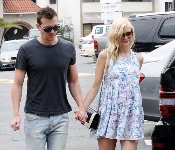 Jamie King spotted out and about with her husband in Los Angeles, California, on July 21, 2013