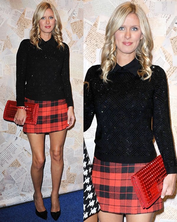 Nicky Hilton at the Alice + Olivia presentation during the Mercedes-Benz New York Fashion Week Spring/Summer 2014 in New York City on September 9, 2013