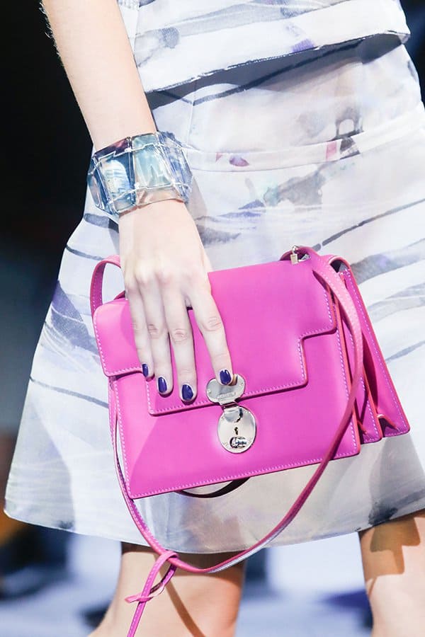 Pink Giorgio Armani purse