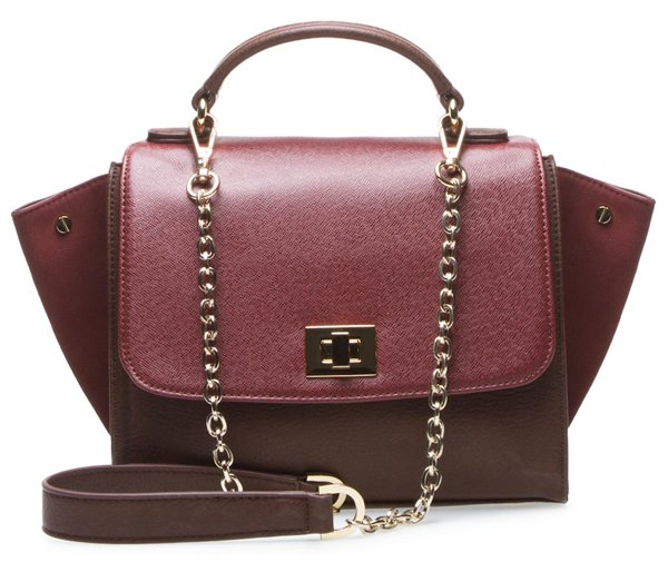 Burgundy Rector Handbag
