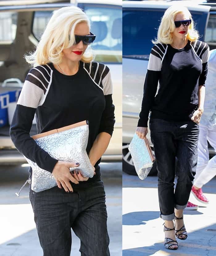 Gwen Stefani on her way to an acupuncture appointment in Los Angeles on September 10, 2014