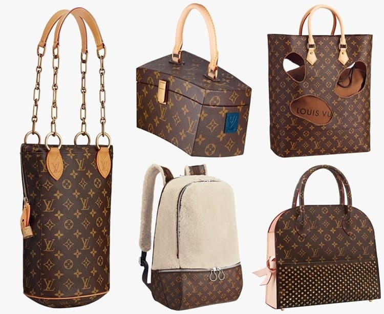Louis Vuitton asked popular fashion designers to contribute to the Celebrating Monogram project