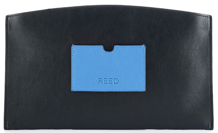 REED Atlantique Large Pouch in Black Blue