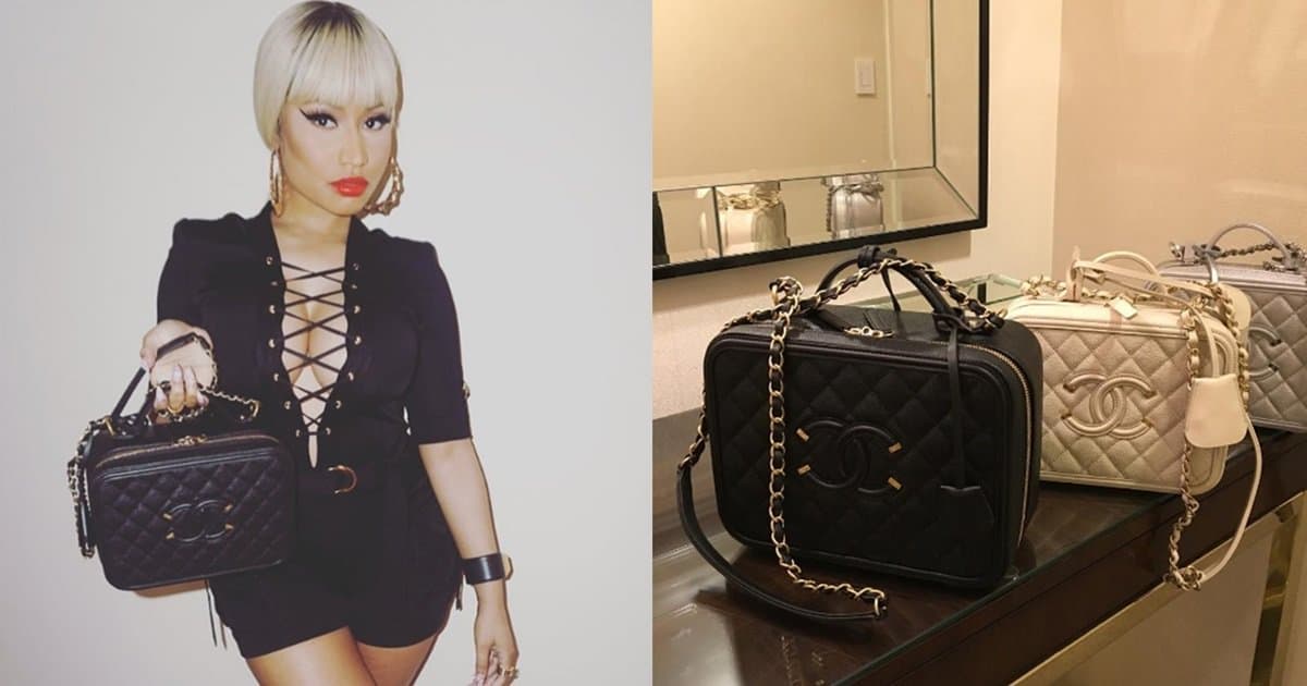Nicki Minaj Chanel Bags addiction