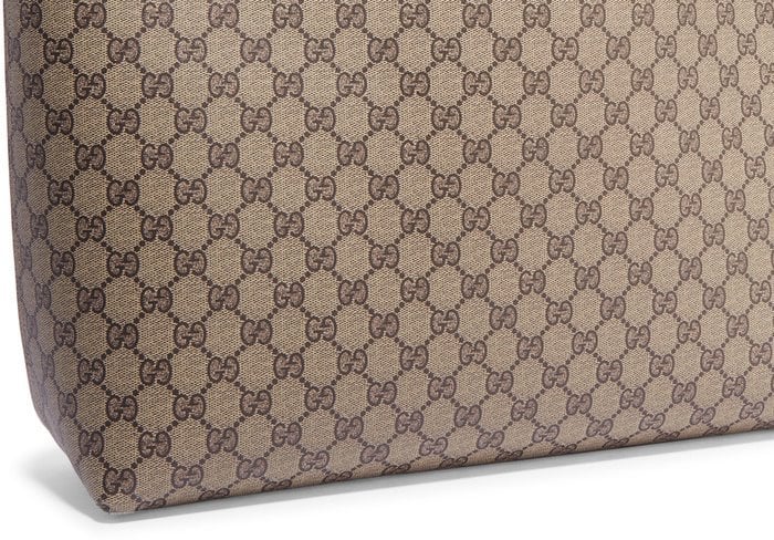 Fake Gucci bags often feature irregularities upon closer inspection