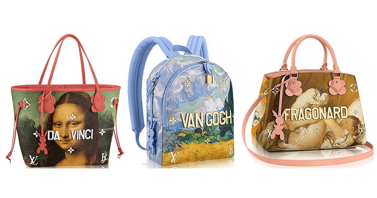 Louis Vuitton x Jeff Koons Bags - The Masters Collection