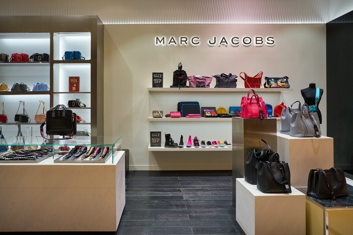 Most Marc Jacobs handbags and purses are made in China