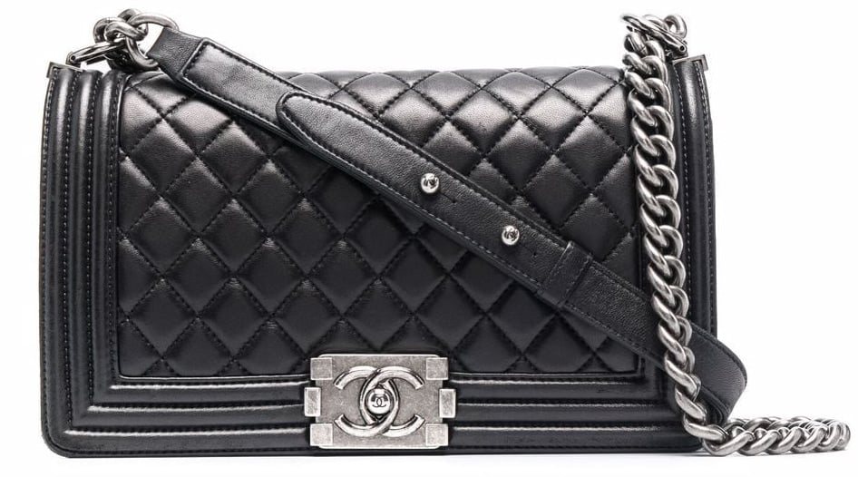 This 2016 Boy Chanel bag with Gourmette chain pays homage to Boy Capel, who was known as Coco Chanel’s everlasting love