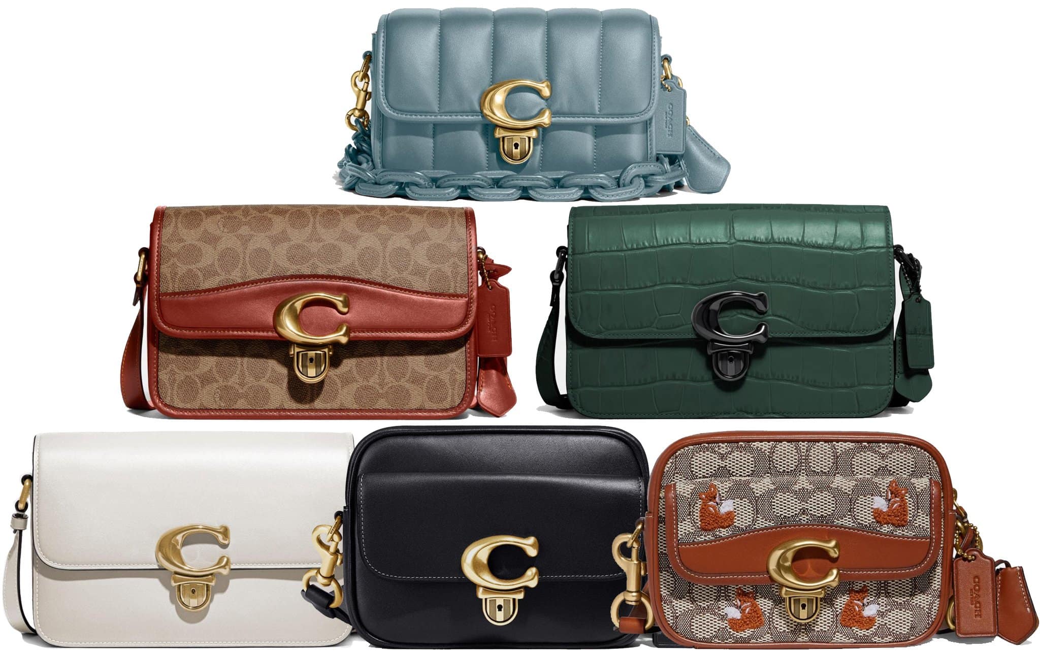 Coach's new Studio collection comes with a more expensive price point, from $450 to $495