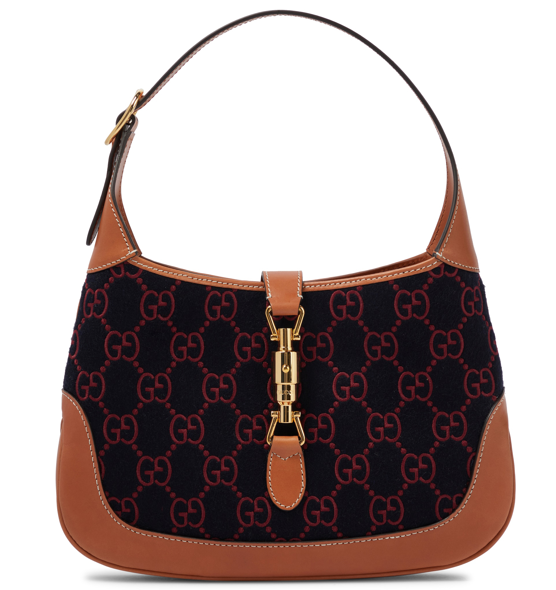 A symbol of Gucci's heritage, Jackie 1961 references the original style created and first worn during the '60s