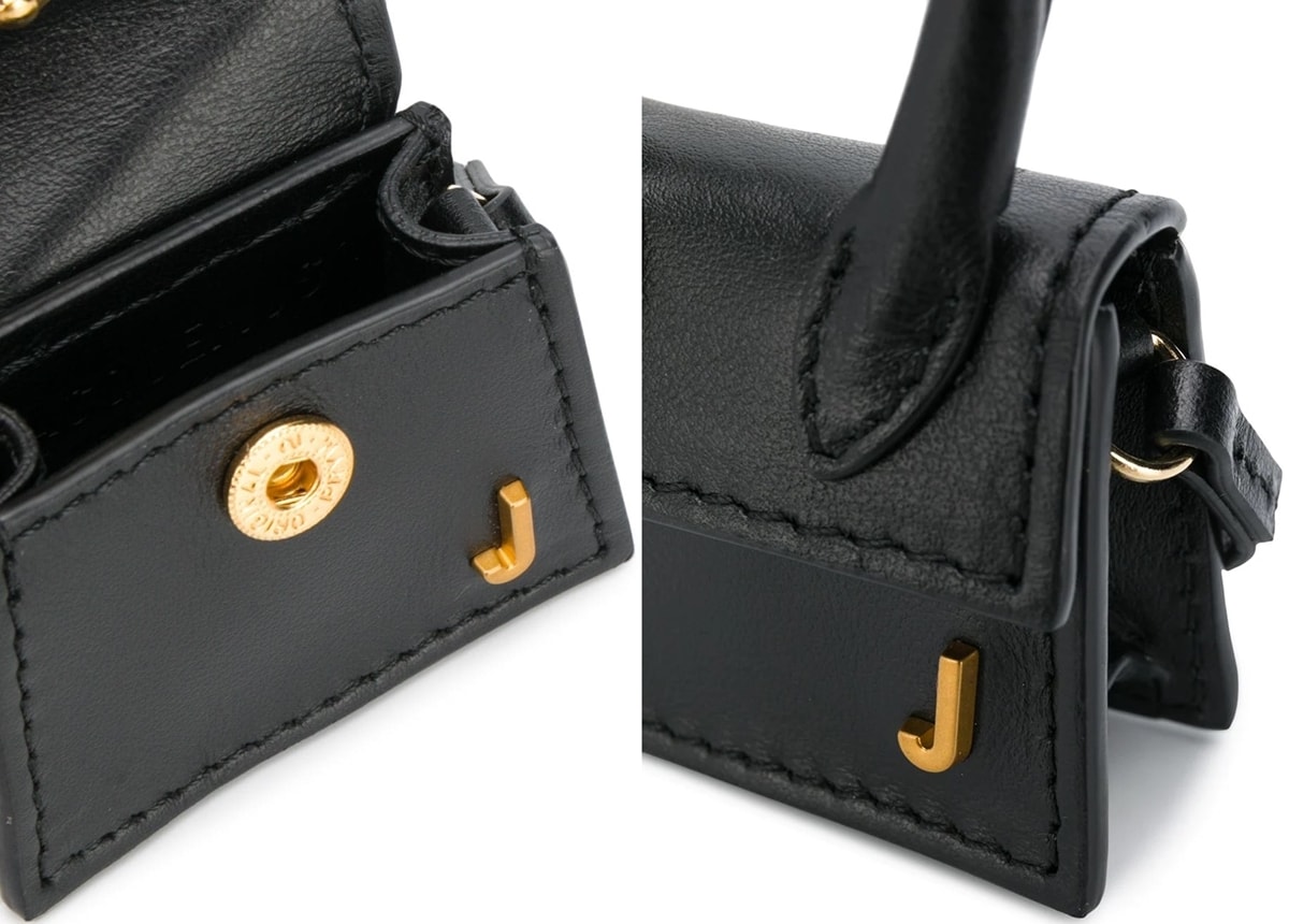 To authenticate a Jacquemus bag start by checking the quality of the material the bag is made from