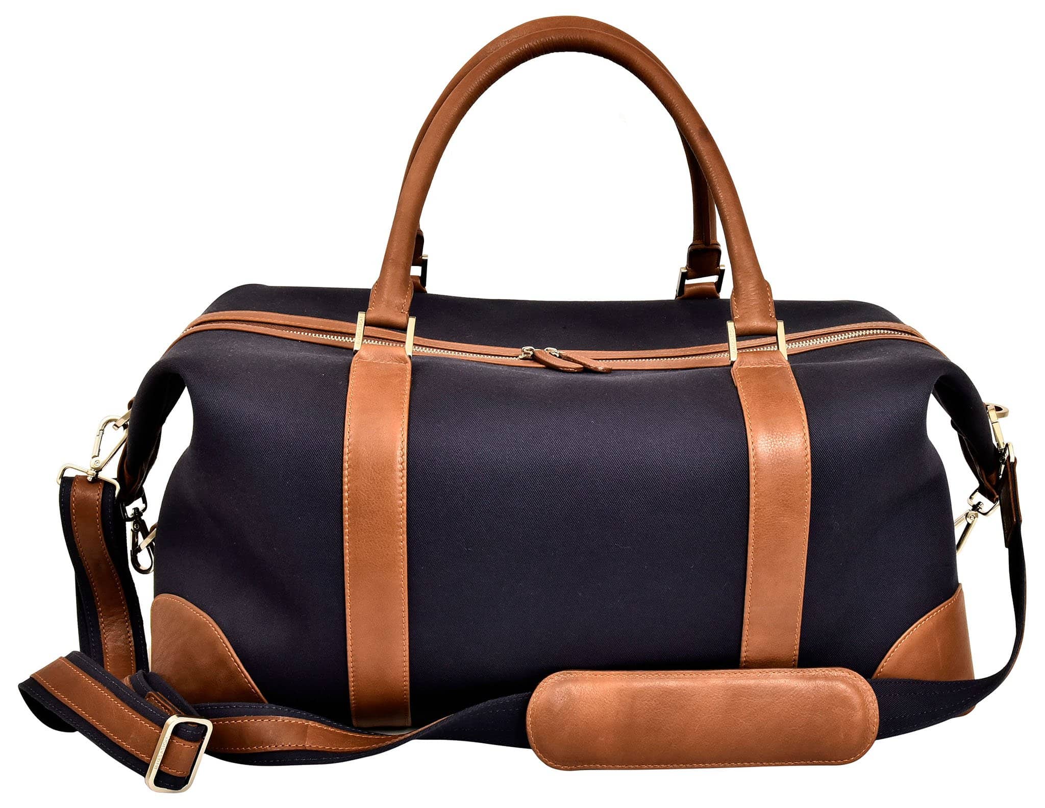 A weekender bag is a travel bag that can carry your clothes, essentials, and a few extras for a weekend trip