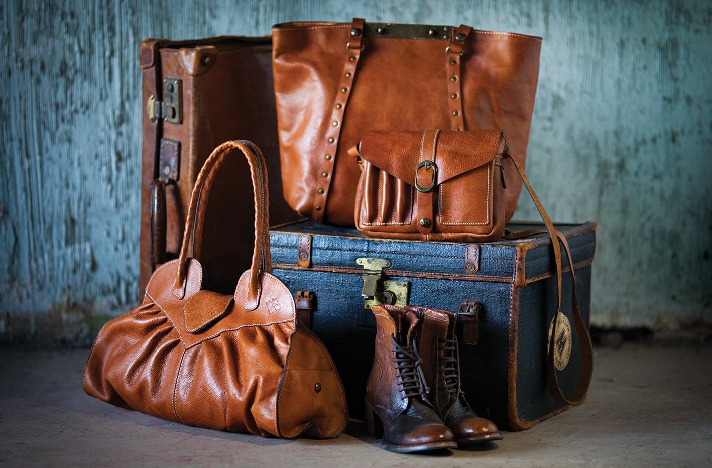 Patricia Nash bags are crafted from high-quality full-grained vegetable tanned leathers