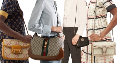 Buy Handbags for Women Gucci Brown-802 - Reflexions