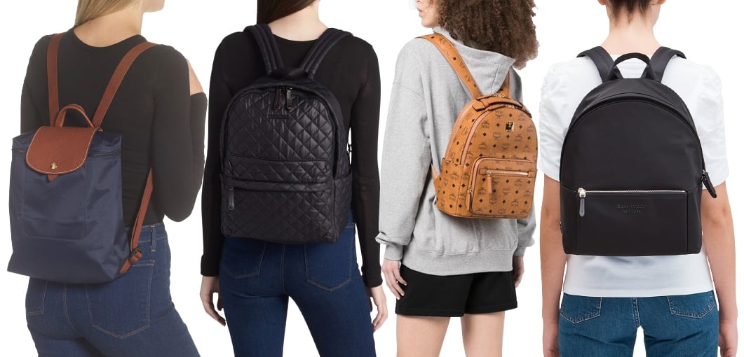 City backpacks are sleek and feminine and have become a popular bag style for female commuters