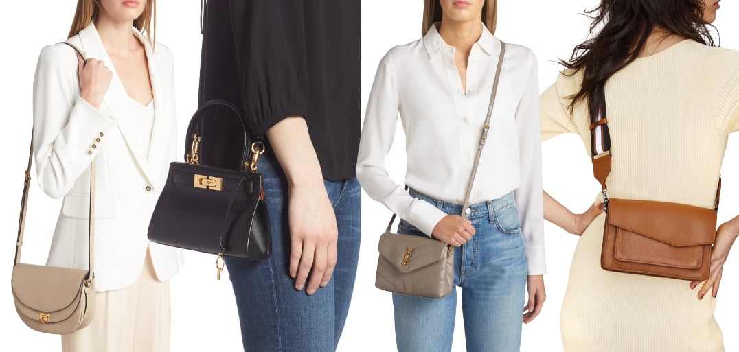 Crossbody bags are chic on-the-go bags that give you a hands-free option for running errands