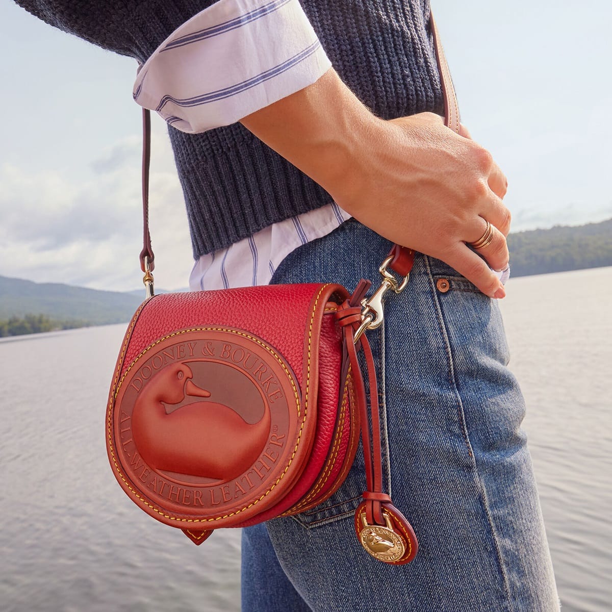 Handbag Designer By Dooney And Bourke Size: Medium